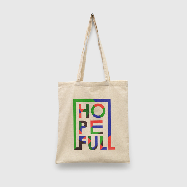 Custom printed tote bag